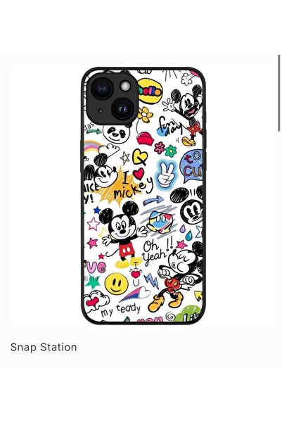 SNAPSTATIONRO Husa de protectie, MagSafe, iPhone 15 PLUS - Mickey