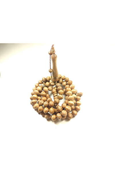 İskeçe Tesbih Halil Hilmi Master's Work: Large Mango Wood Prayer Beads