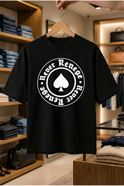 SELF CONTROL Summer Short Sleeve T-Shirt Anti-Sweat Cotton Printed T-Shirt St...