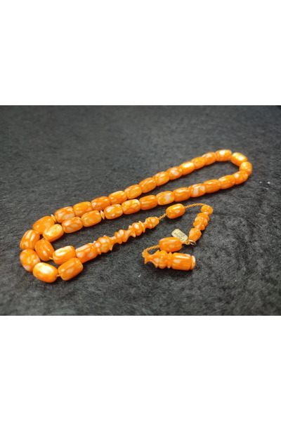 İskeçe Tesbih Τεχνούργημα του Μάστερ Φουρκάν Γκουλ, με υπογραφή, Γαλλικό Γαλαλίτ