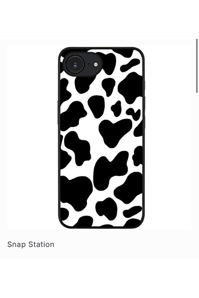 SNAPSTATIONRO Προστατευτική θήκη, MagSafe, iPhone 16E - Milka_Animal_Print