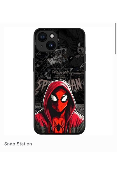 SNAPSTATIONRO Προστασία Husa, MagSafe, iPhone 14 PLUS - Bad_Spiderman