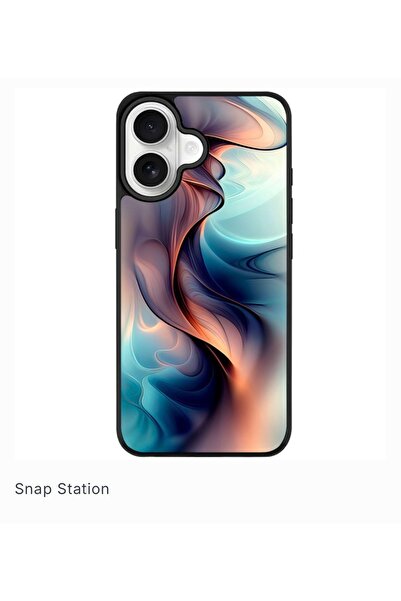 SNAPSTATIONRO Προστατευτική θήκη, MagSafe, iPhone 17 - Χρώμα_Αφηρημένο