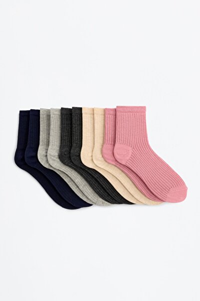 LEFTIES Fitilli kısa çorap (10'lu Pack)