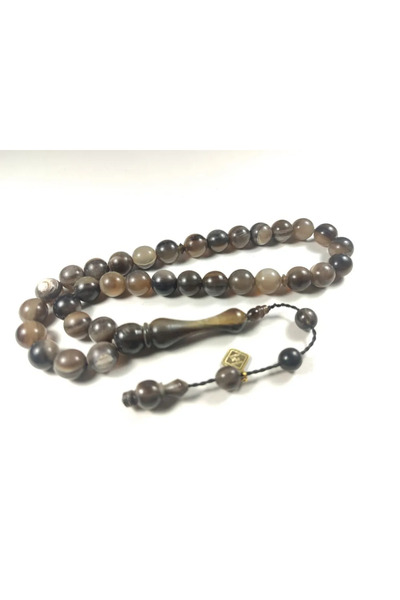 İskeçe Tesbih Halil Hilmi Masterpiece Handcrafted Sealed Natural Large Size B...