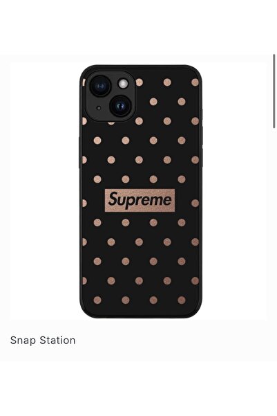 SNAPSTATIONRO Husa de protectie, MagSafe, iPhone 15 PLUS - Supreme_Gold