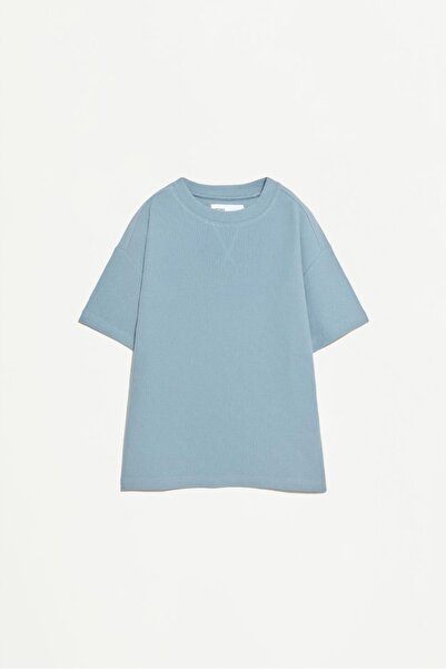 LEFTIES Ottoman kumaşlı t-shirt