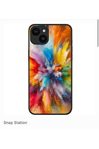 SNAPSTATIONRO Θήκη προστασίας, MagSafe, iPhone 15 PLUS - Χρώματα Ουράνιου Τόξου