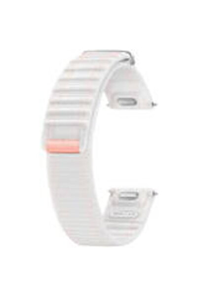 Samsung Κούρεα Υφασμάτινο Λουράκι One Click 20MM S/M Ροζ Λευκό