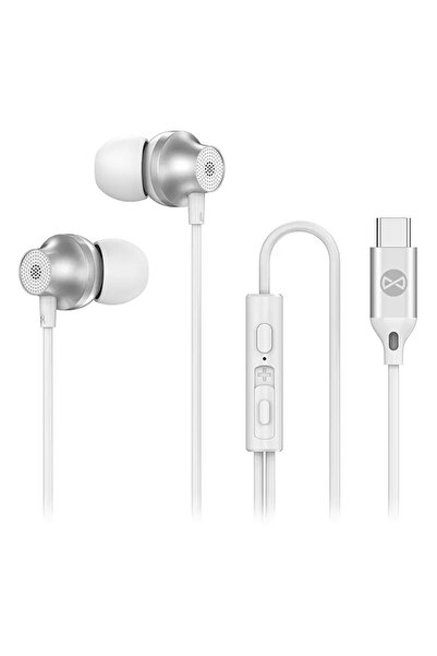 AG FOREVER Στερεοφωνικά ακουστικά με μικρόφωνο, βύσμα USB TYPE C, 1.2μ, 32Ω, ...