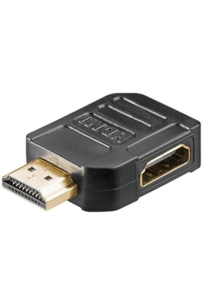goobay Adaptor HDMI mama-tata la 270 grade 4K Ultra HD 2160p 60Hz placat cu a...
