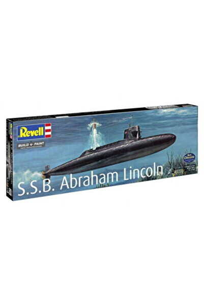REVELL Пластмасов модел на кораб S.S.B. Абрахам Линкълн W/IN 1/253