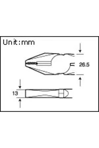 Proskin Cleste 8 " ηλεκτρολογικό 210mm ProsKit