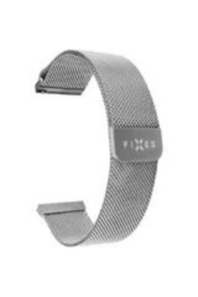 FIXED Διχτυωτό λουράκι για Smartwatch, Γρήγορης απελευθέρωσης 20mm, Ασημί