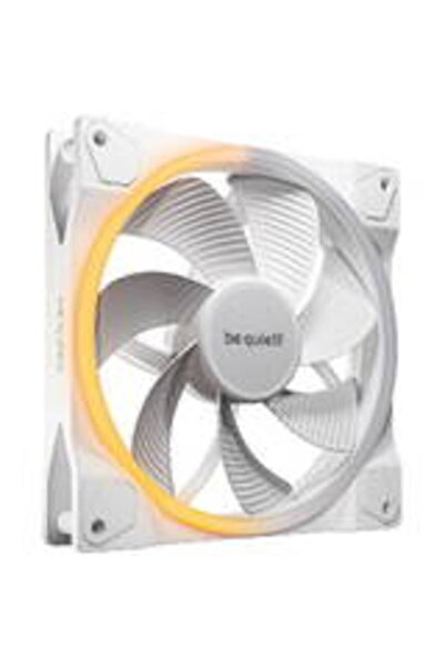 Be Quiet! Вентилатор Light Wings 140 мм PWM обратен бял 14 см 1 бр.
