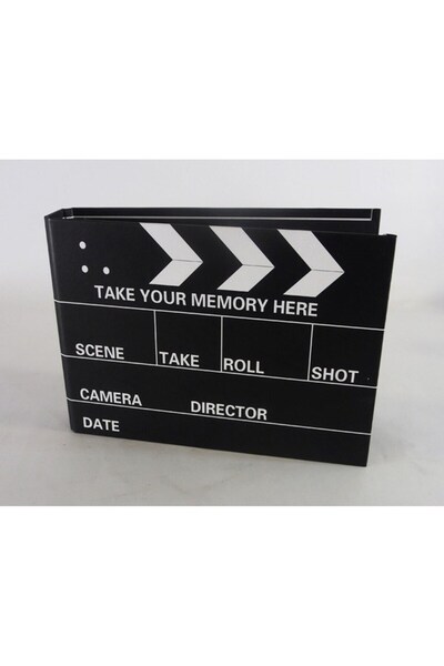 FIRE KING PANDA 20-Leaf Photo Album with Clapperboard Look