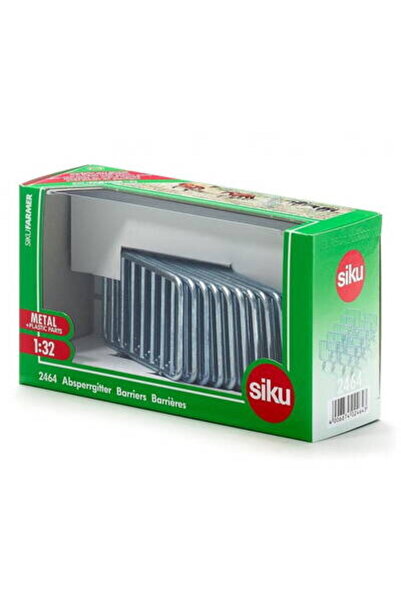 Siku Set 10 Garduri metalice in miniatura la scara 1:32