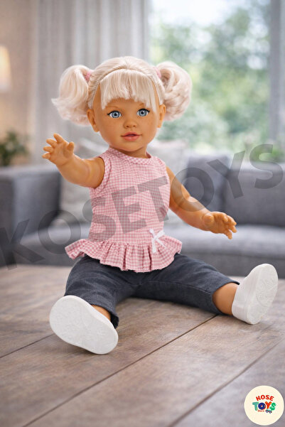 kosetoys Kız Oyuncak Bebek 45 cm dev boy Casual