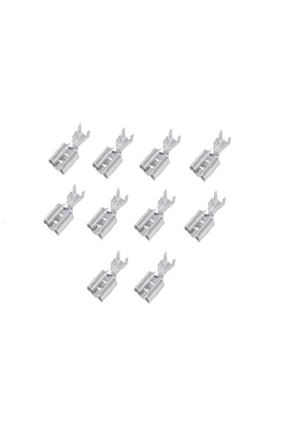 VOGT Σετ 10 επίπεδων ακροδεκτών 9,5 χιλ. 1,2 χιλ. θηλυκοί 4/6mm² 3835T.67-10