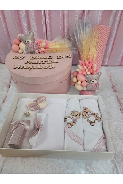 MASSIBEBE Πλήρες Κιτ Βάπτισης για Κορίτσια και Αγόρια: Κερί, Κουτί, Αξεσουάρ