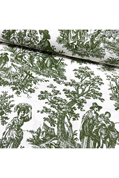 shopshop Ύφασμα Παναμά, Πλάτος 180 εκ., Μήκος 100 εκ., Γαλλικό αγροτικό σχέδι...