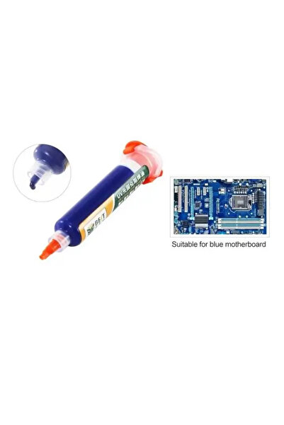 vidsel Vopsea albastra /masca protectie lipire PCB fotosensibila UV 10ml BST-...