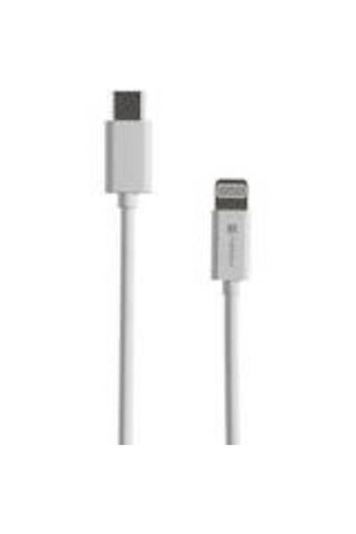 Natec ΚΕΡΑΥΝΟΣ (ΑΝΔΡΙΚΟ) > Καλώδιο USB-C (Αρσενικό) 2μ Λευκό MFI PRAT