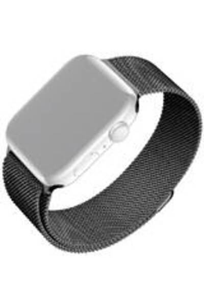 FIXED Διχτυωτό λουράκι για Apple Watch 38/40/41mm, Μαύρο