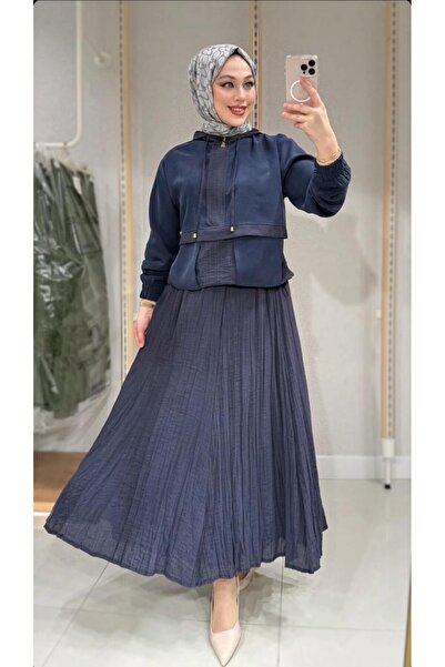 StellaStore Yeni Sezon Tesettür Etekli Takım