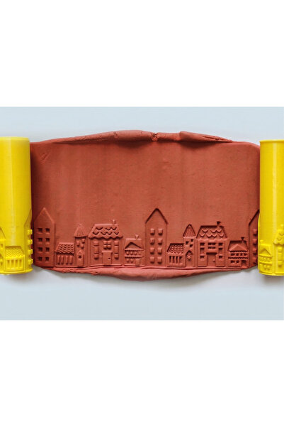 Atölye Dekupaj Model 170 -İskandinav Evleri Deboss & Emboss İkili Set - Polim...