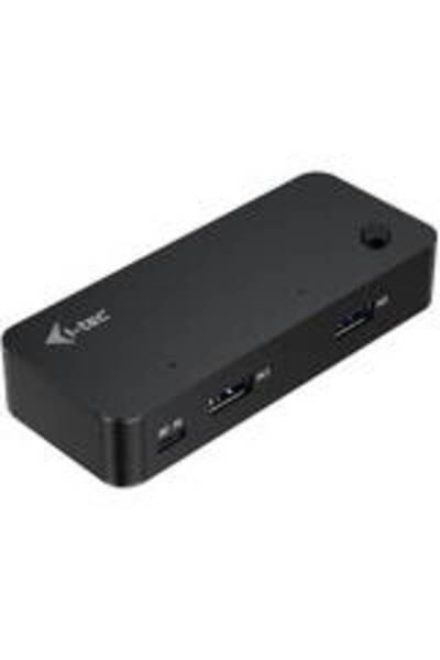 Other I-tec cakvmhub2a2c, 6 θυρών, usb-c, 1 m, μαύρος διακόπτης kvm