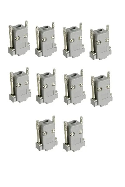 vidsel Set of 10 D-SUB serial 9 pin RS232 VGA housings with long screw