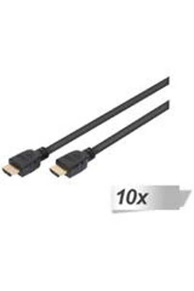 Assmann Καλώδιο HDMI Υπέρ-υψηλής Ταχύτητας Τύπου Α για σύνδεση. καλώδιο 1 μ.