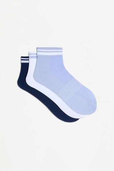 LEFTIES Kısa spor çorap (3'lü Pack)