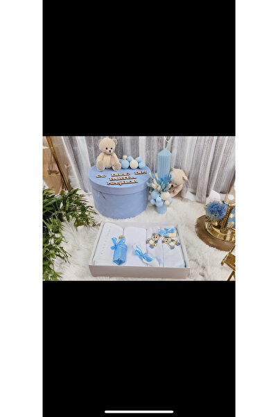 MASSIBEBE Πλήρες Κιτ Βάπτισης για Κορίτσια και Αγόρια: Κερί, Κουτί, Αξεσουάρ