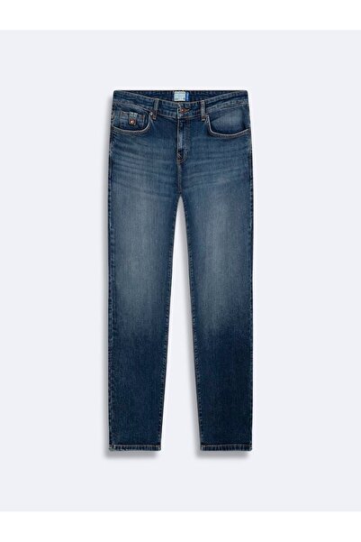 Ltb Joshua Παντελόνι Τζιν με χαμηλή μέση γραμμή και στενό μπατζάκι, χρώμα μεσ...