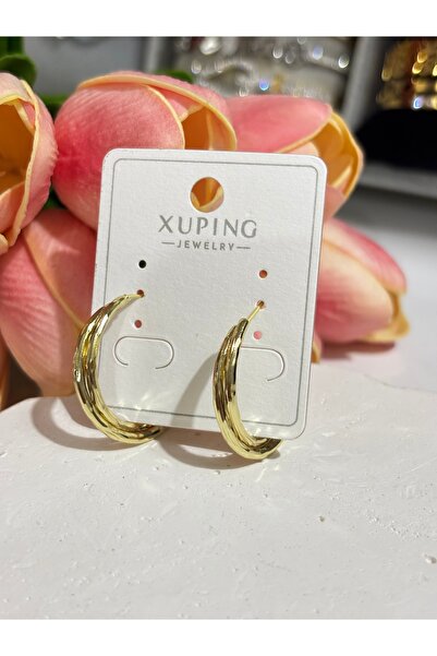 MODA Gold Hoop Earrings