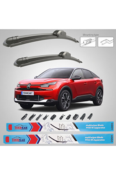 TEAMCAR Citroen C4 X Facelift (2024–2026) Επίπεδες Υαλοκαθαριστήρες |   Μπροσ...
