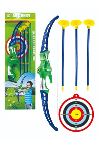Toys Комплект лък и стрели 67 см с 3 стрели