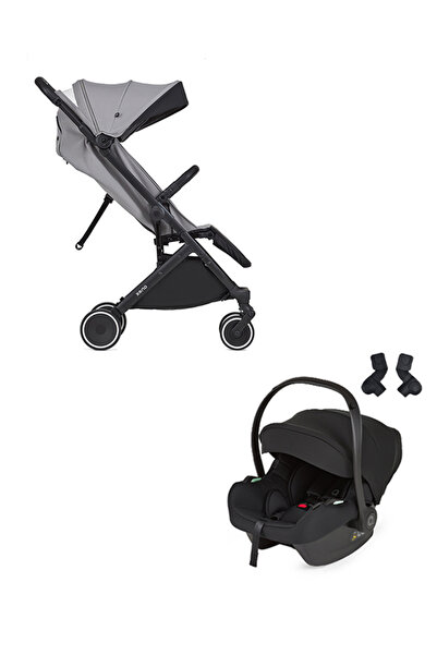 Anex Air-X Kabin Boy Bebek Arabası | Oto Koltuğu Dahil Tek Elle Katlanan Travel Sistem | Twist