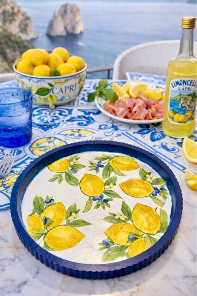 Maison Candle&Co Capri Koleksiyonu - Dekoratif Tabak