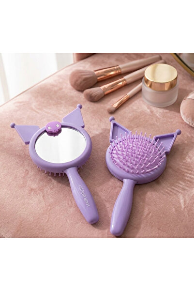 Mihristore Çocuk Saç Fırçası Aynalı Fırça Çocuklar İçin Tarak