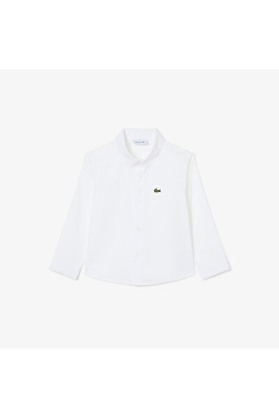 Lacoste قميص أكسفورد بجيب على الصدر - CJ0942-00-001