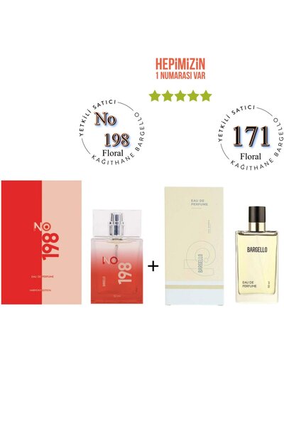 Bargello No: 198 + 171 Kadın Parfüm Edp 50 ml Floral - Mnms198171