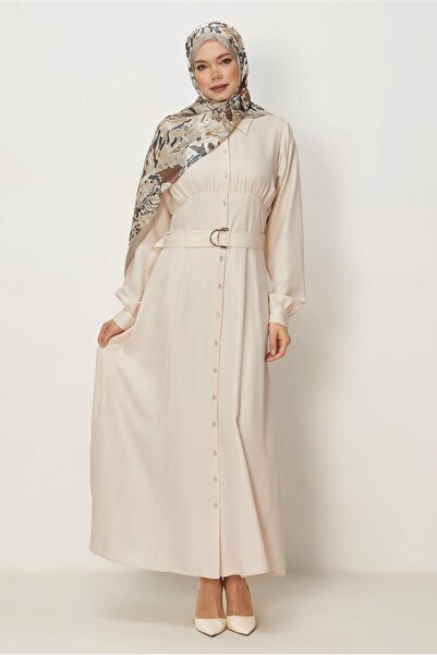 Alvina ΦΟΡΕΜΑ ΜΕ ΖΩΝΗ ΚΑΙ ΛΙΝΟΥ ΕΦΕΚΤΟ 46324