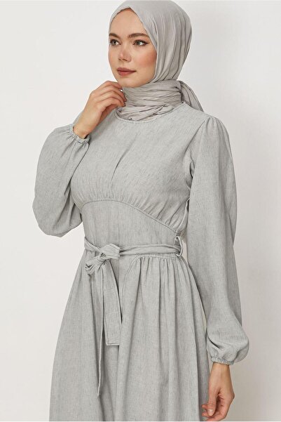 Alvina Λιτό φόρεμα - Γκρι - Regular