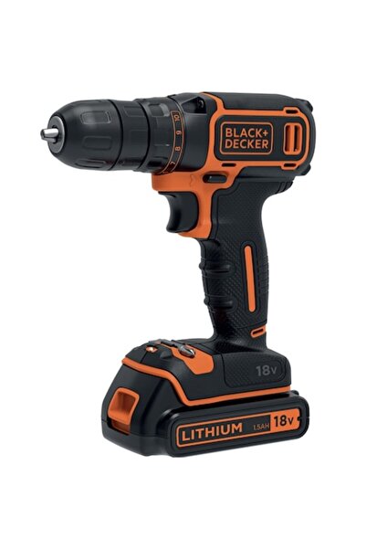 Black&Decker Δράπανο και κατσαβίδι, περιλαμβάνονται 2 μπαταρίες, 18 V, 1.5 Ah...