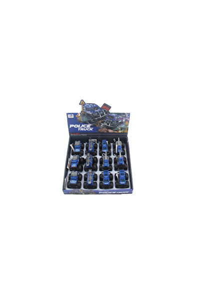 NW NessiWorld 779-69 Double Sliding Metal Diecast Police
