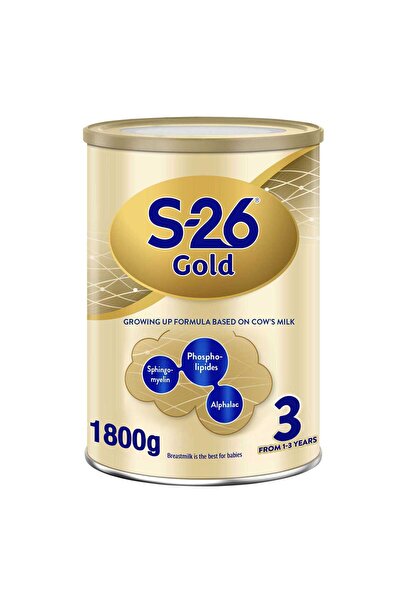 S-26 اس-26 حليب أطفال جولد (المرحلة الثالثة) 1800 جرام