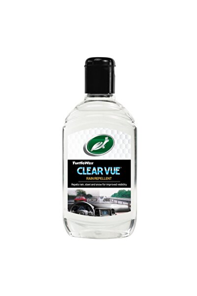 Turtle Wax كلير فيو طارد للمطر للزجاج الأمامي - حماية طويلة الأمد ضد تكتل الماء